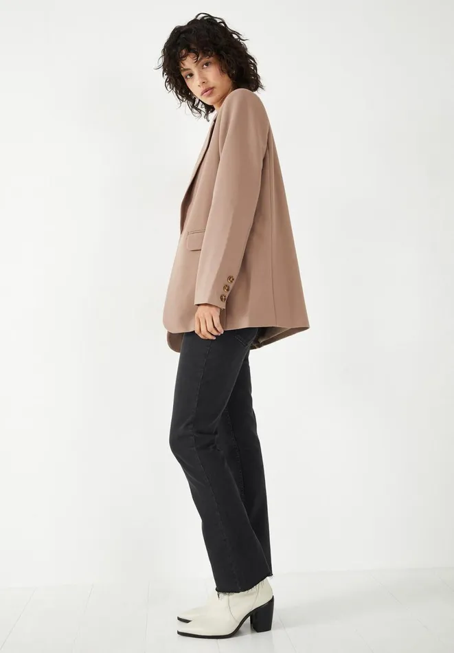 Hush Jackets and Coats Women Jenna Blazer Mink Hush Jackets and Coats Women Jenna Blazer Mink