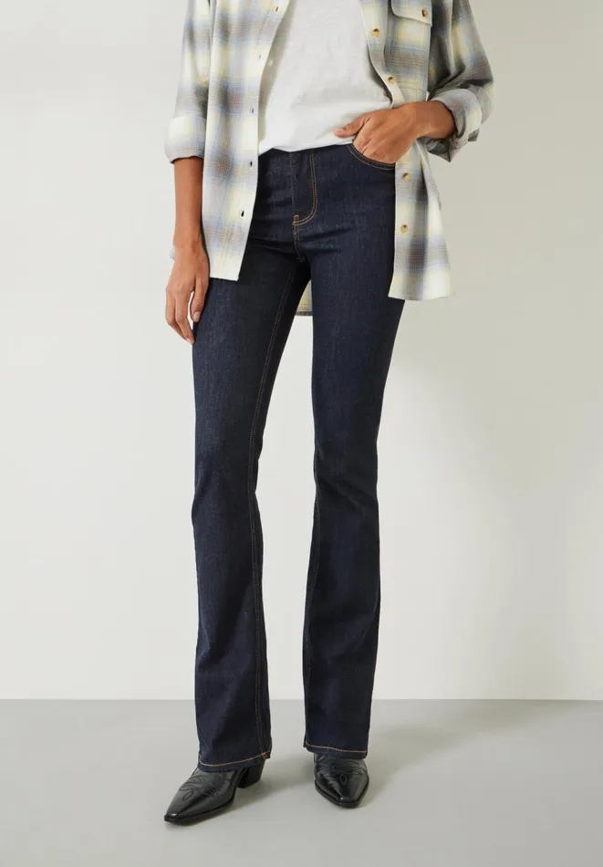 Hush Jeans Women Lorna Bootcut Jeans Dark Indigo
