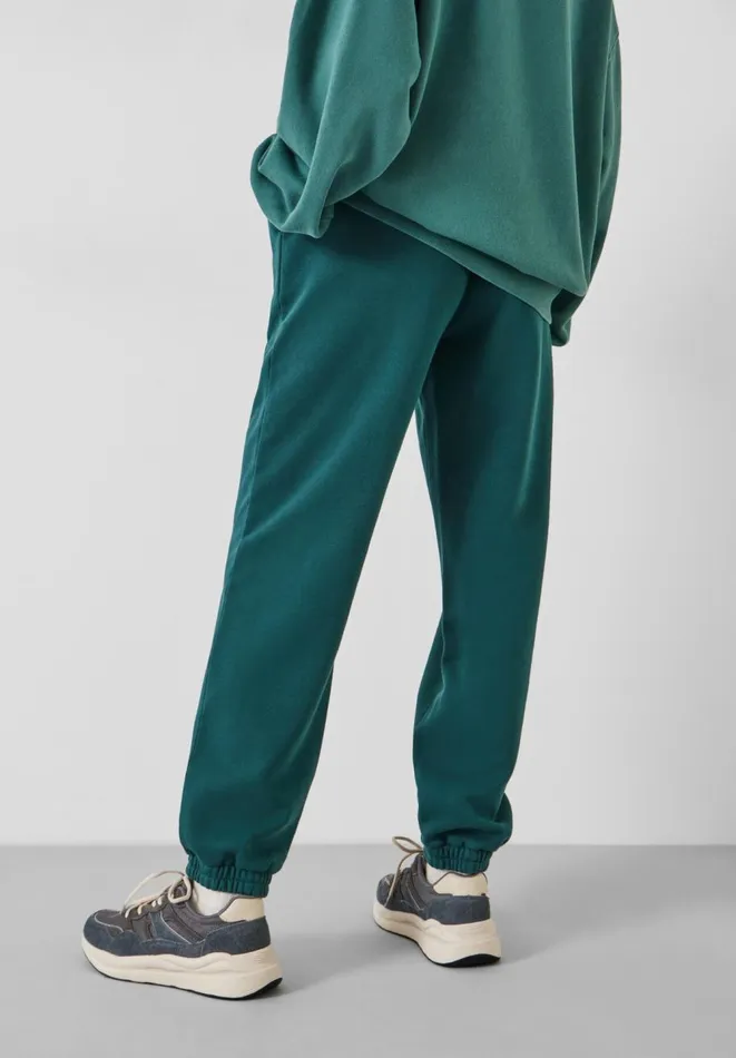 Hush Joggers and Leggings Women Alyna Relaxed Washed Joggers Deep Green