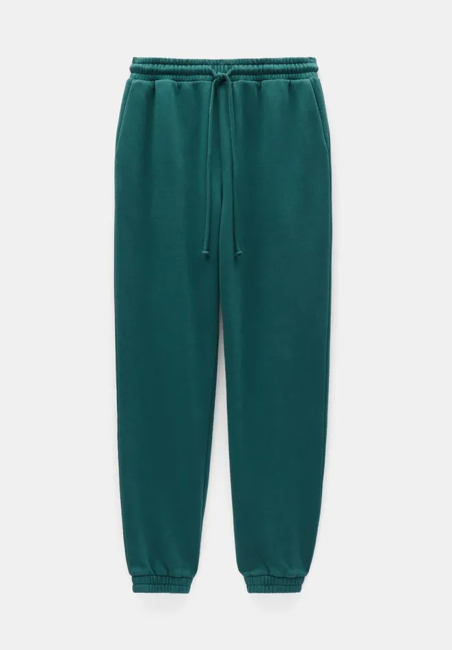Hush Joggers and Leggings Women Alyna Relaxed Washed Joggers Deep Green