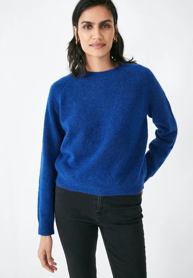 Hush Jumpers and Cardigans Women Arabella Crew Neck Jumper Bright Blue