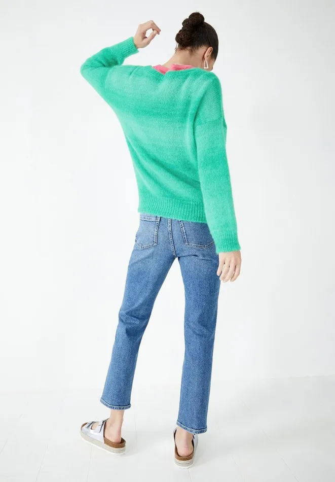 Hush Jumpers and Cardigans Women Elwood Ombre Jumper Seafoam Green Hush Jumpers and Cardigans Women Elwood Ombre Jumper Seafoam Green