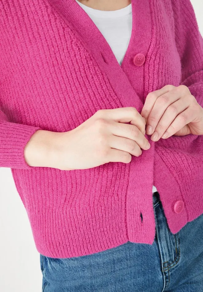Hush Jumpers and Cardigans Women Margot Cardigan Vibrant Pink Hush Jumpers and Cardigans Women Margot Cardigan Vibrant Pink