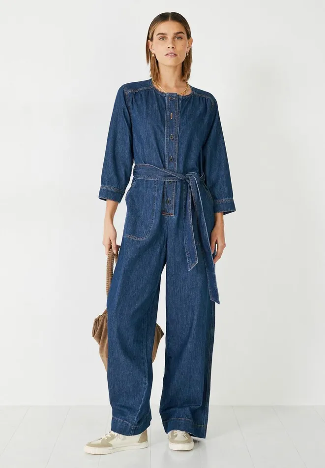 Hush Jumpsuits Women Jackson Denim Jumpsuit Blue Denim