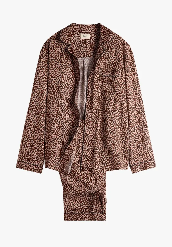 Hush Pyjamas and Nightwear Women Aoife Viscose Pyjama Set True Leopard Hush Pyjamas and Nightwear Women Aoife Viscose Pyjama Set True Leopard