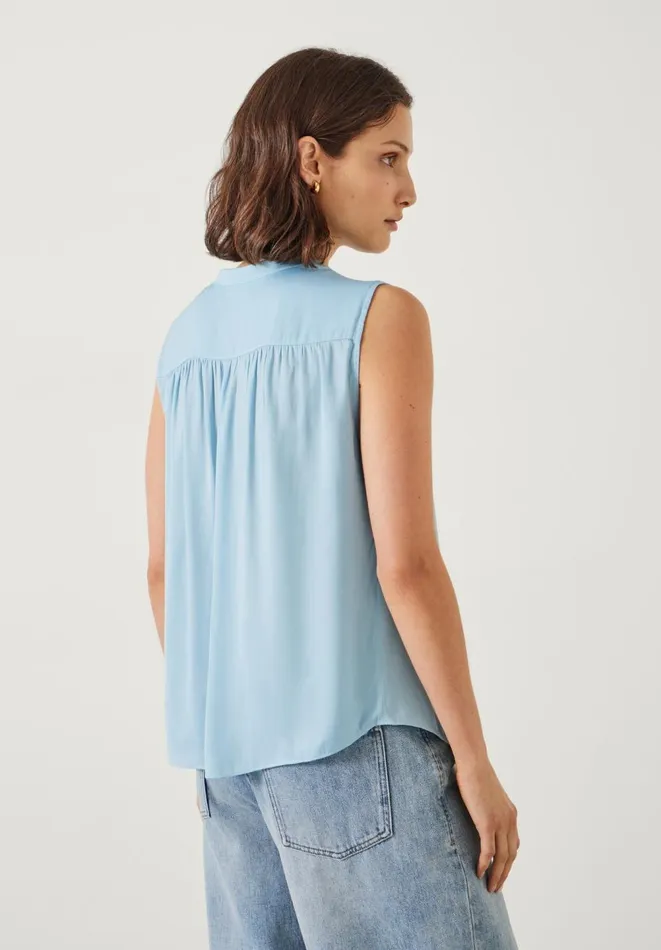 Hush Shirts and Blouses Women Kyla VNeck Blouse Blue