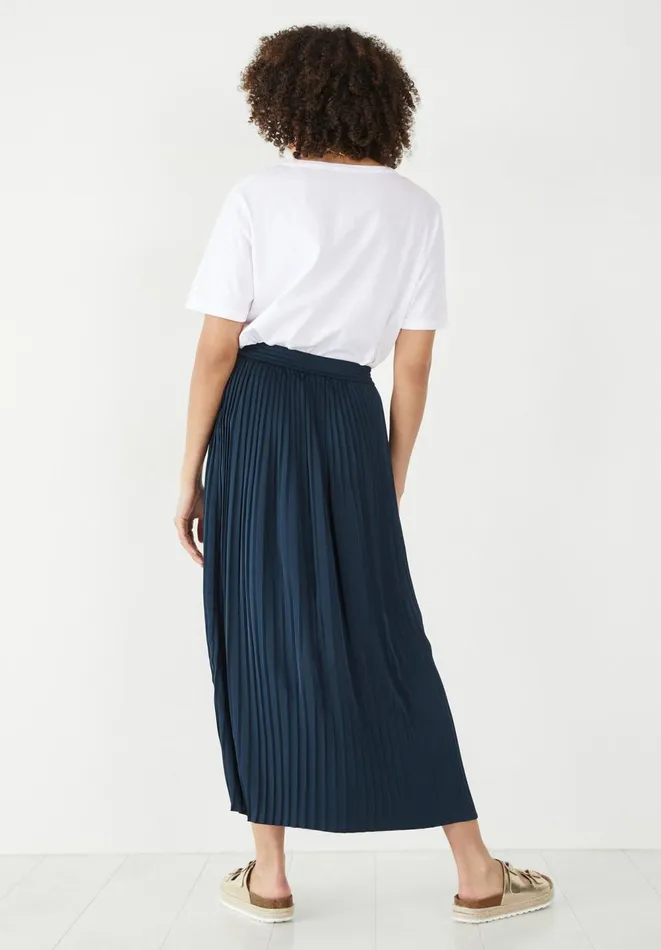 Hush Skirts Women Alea Pleated Skirt Navy Hush Skirts Women Alea Pleated Skirt Navy