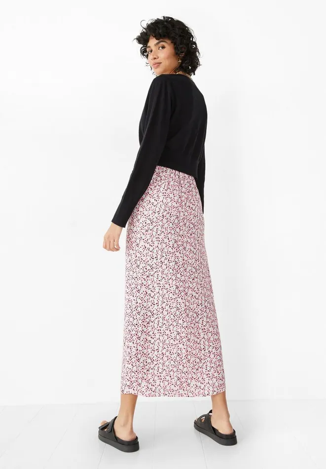 Hush Skirts Women Izzy Split Maxi Skirt Mini Daisy Pink