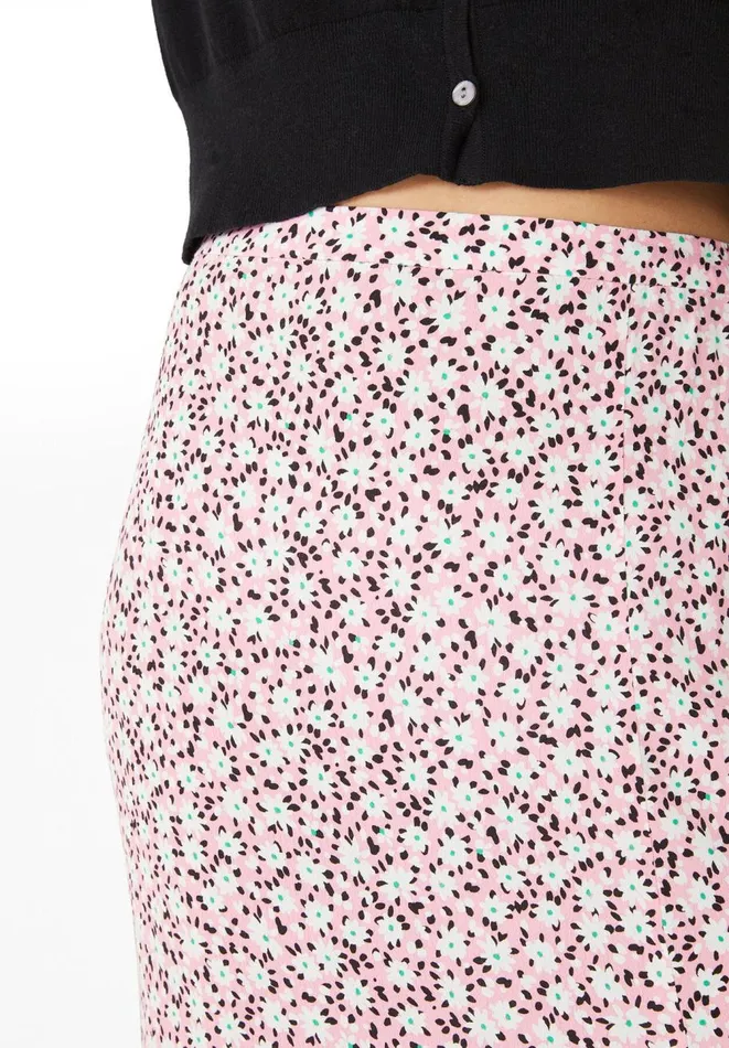 Hush Skirts Women Izzy Split Maxi Skirt Mini Daisy Pink