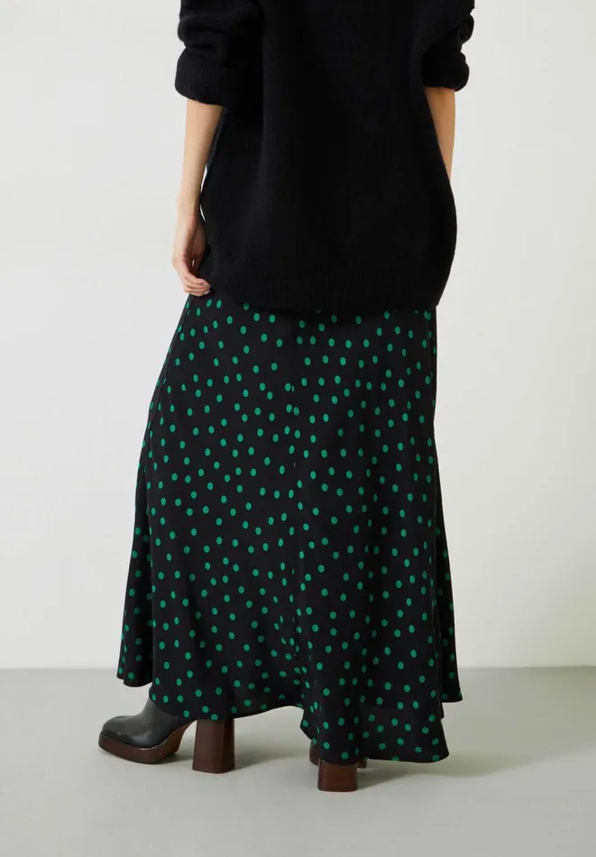 Hush Skirts Women Katie Maxi Skirt Polka Dots Green Hush Skirts Women Katie Maxi Skirt Polka Dots Green