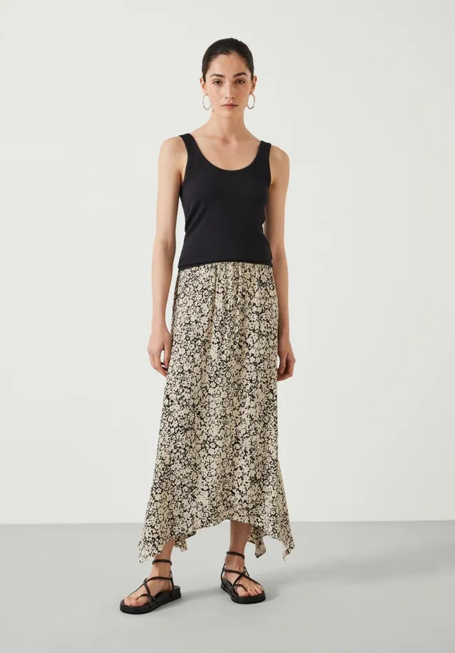 Hush Skirts Women Liah Maxi Skirt Silhouette Floral Neutral