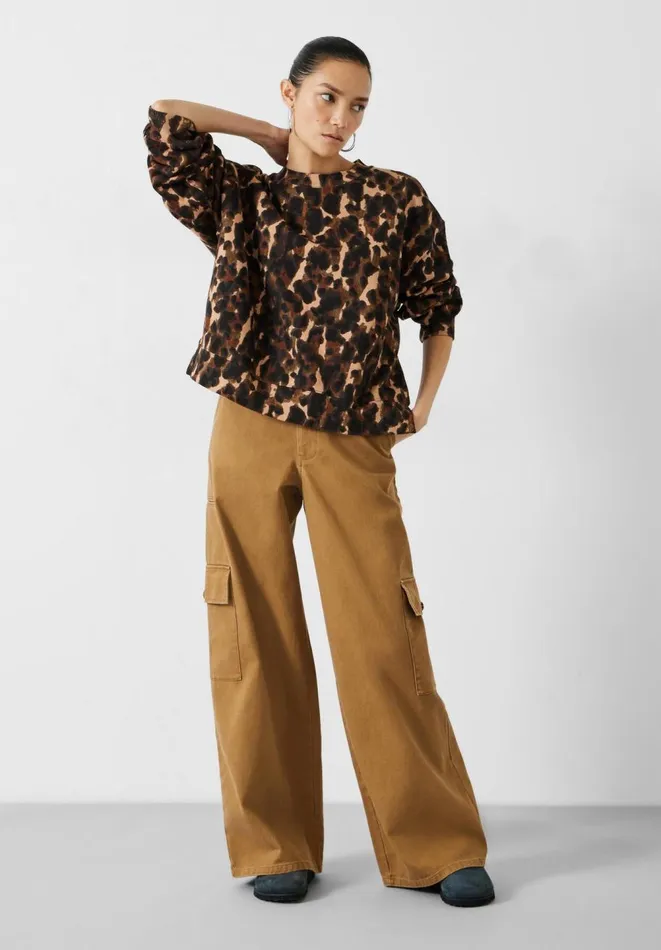 Hush Sweatshirts and Hoodies Women Leanne Leopard Sweatshirt Leopard Hush Sweatshirts and Hoodies Women Leanne Leopard Sweatshirt Leopard