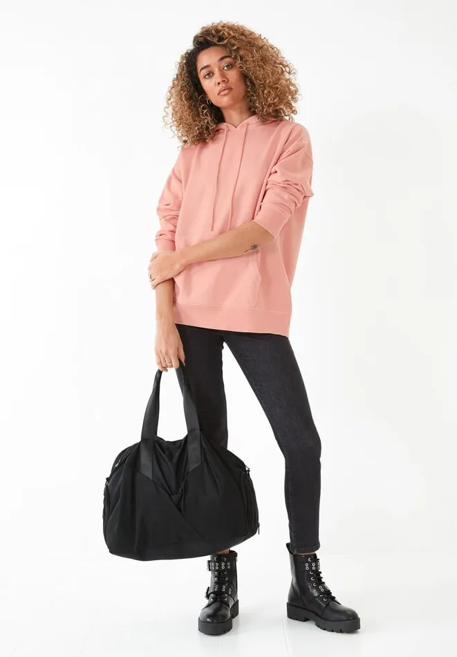 Hush Sweatshirts and Hoodies Women Reni Oversized Hoodie Rose Pink