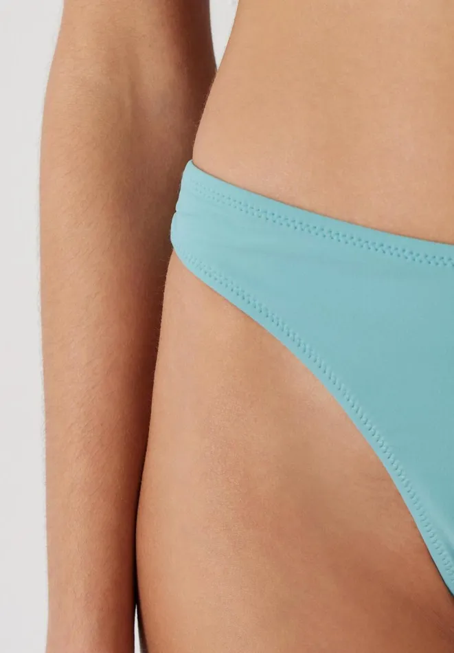 Hush Swimwear and Beachwear Women Heidi High Leg Bikini Bottoms Sage Blue Hush Swimwear and Beachwear Women Heidi High Leg Bikini Bottoms Sage Blue