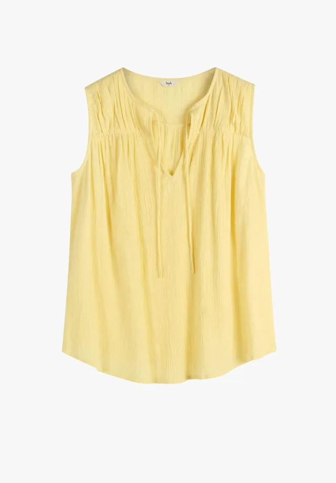 Hush Tops and Tshirts Women Clovia Top Pale Yellow