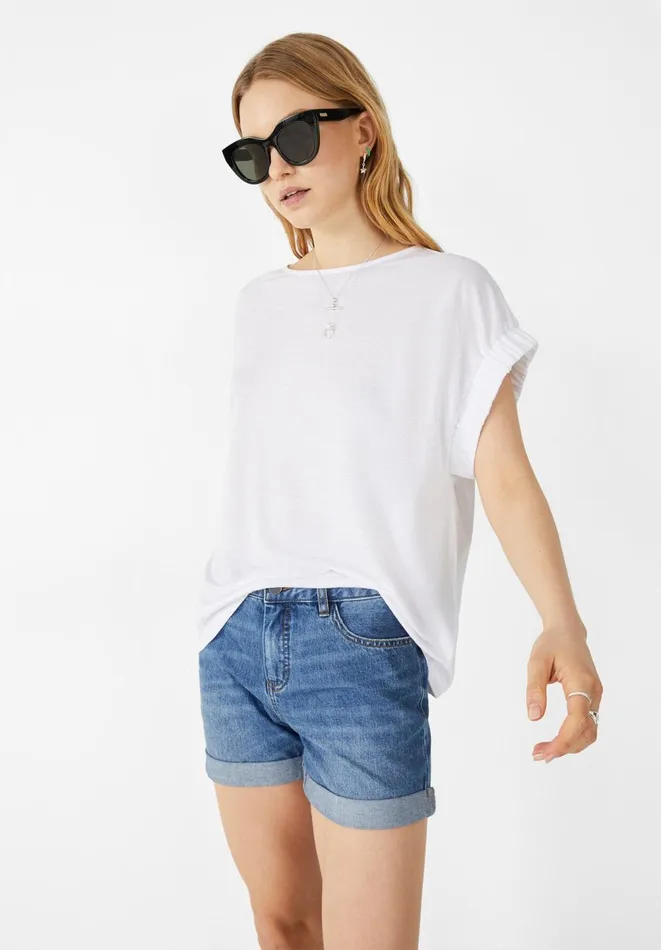 Hush Tops and Tshirts Women Eimear Cuff Top White