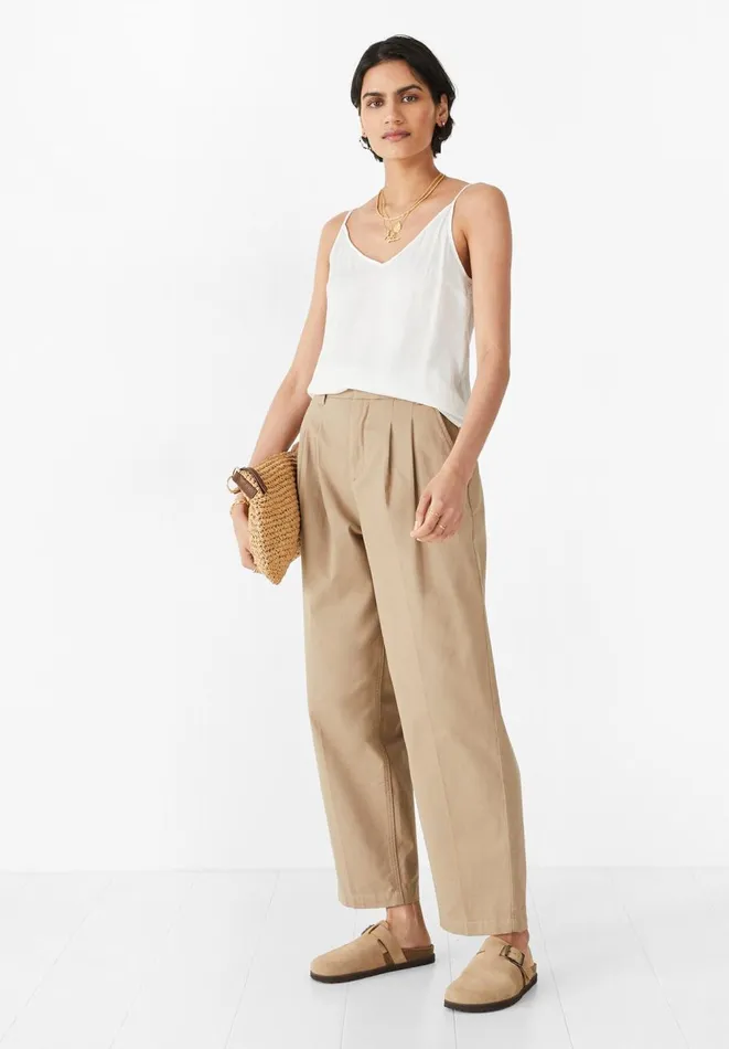 Hush Tops and Tshirts Women Essential Cami Ecru