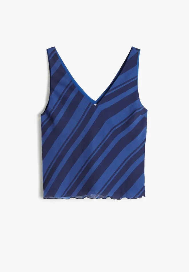 Hush Tops and Tshirts Women Tasha Cami Blue Stripe