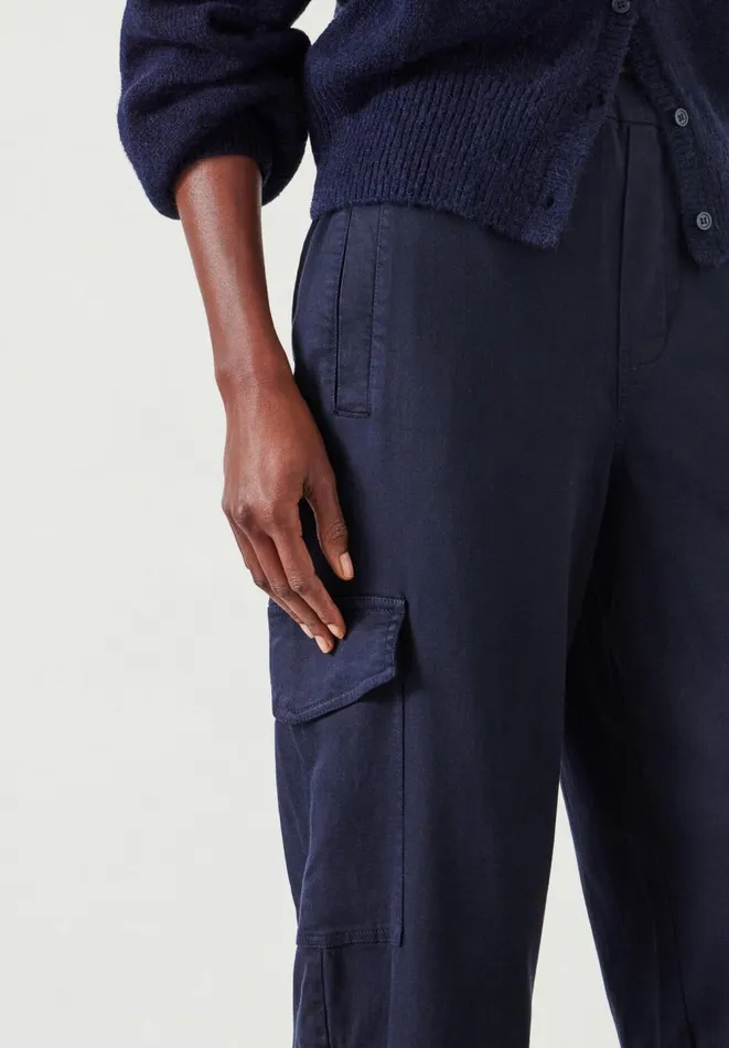 Hush Trousers Women Ava Washed Cargo Trousers Navy Hush Trousers Women Ava Washed Cargo Trousers Navy