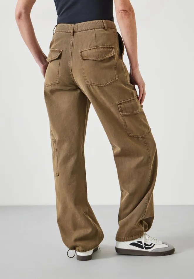 Hush Trousers Women Beatrice Cargo Trousers Olive
