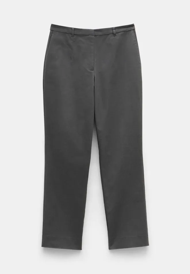 Hush Trousers Women Hayes Chino Trousers Charcoal Hush Trousers Women Hayes Chino Trousers Charcoal