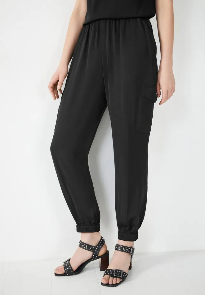 Hush Trousers Women Nino Cargo Trousers Black