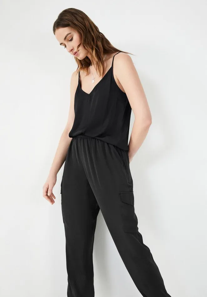 Hush Trousers Women Nino Cargo Trousers Black