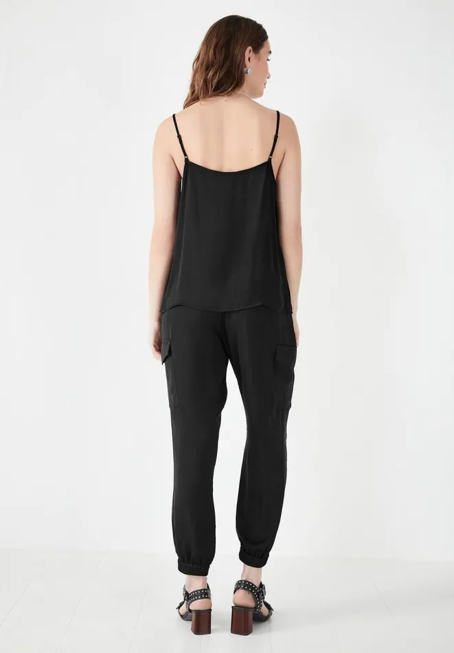 Hush Trousers Women Nino Cargo Trousers Black