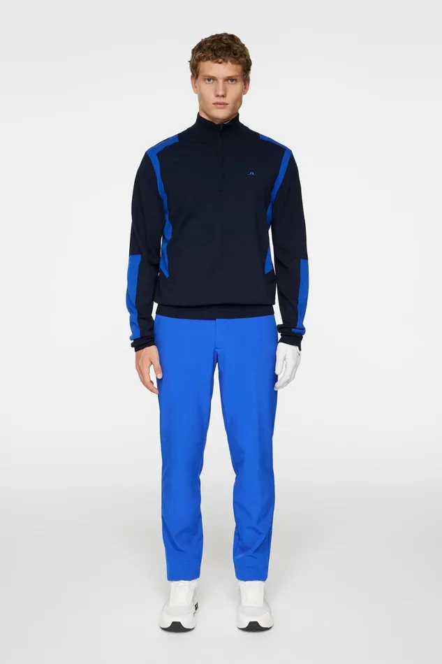 JLindeberg Knitwear Men Kendrick Knitted Zip Sweater