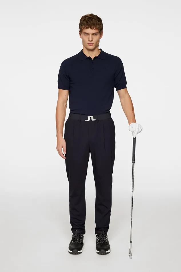 JLindeberg Knitwear Men Martin Knit Polo
