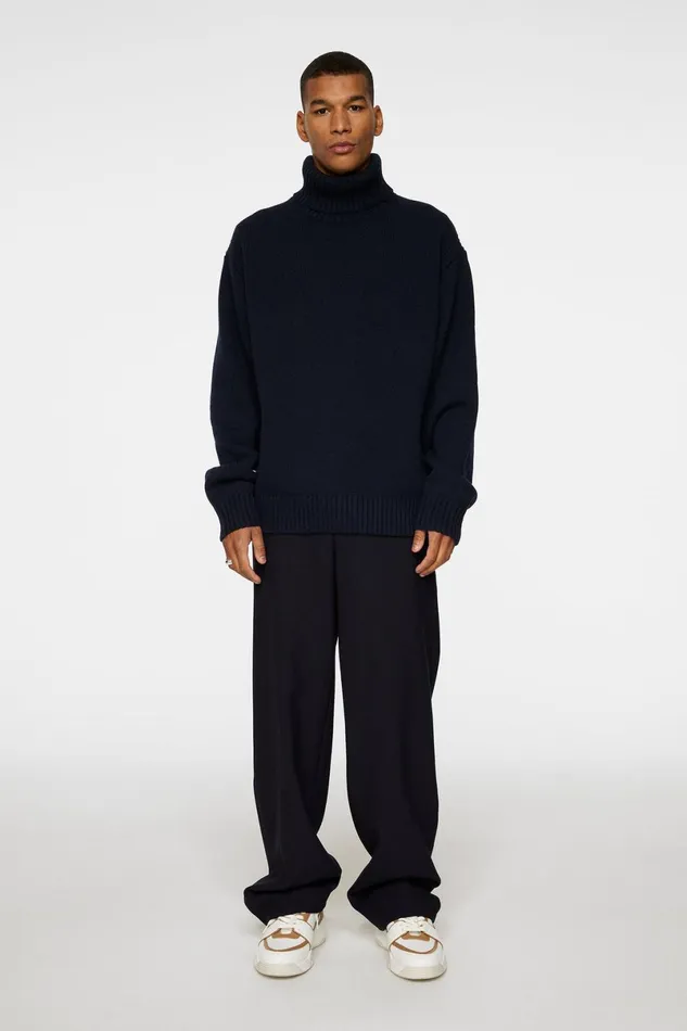 JLindeberg Knitwear Men Todd Heavy Knit Turtleneck