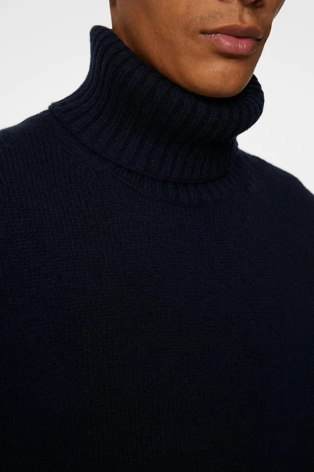 JLindeberg Knitwear Men Todd Heavy Knit Turtleneck