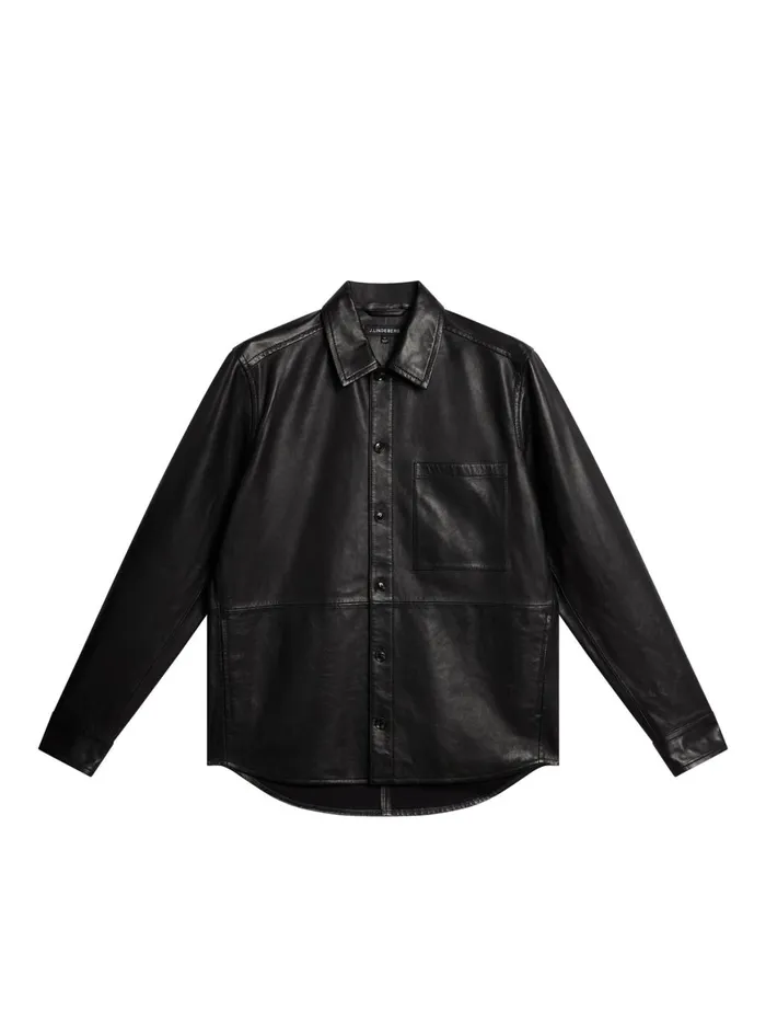 JLindeberg Overshirts Men Lanson Leather Overshirt