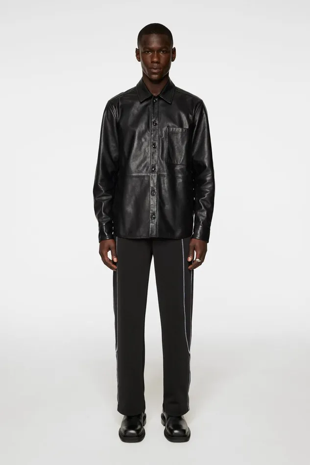 JLindeberg Overshirts Men Lanson Leather Overshirt