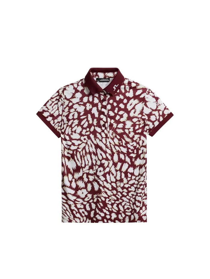 JLindeberg Polo Shirts Women Tour Tech Print Polo