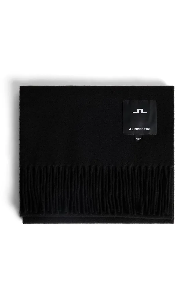 JLindeberg Scarves MenWomen Champ Solid Wool Scarf