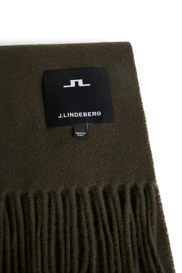 JLindeberg Scarves MenWomen Champ Solid Wool Scarf
