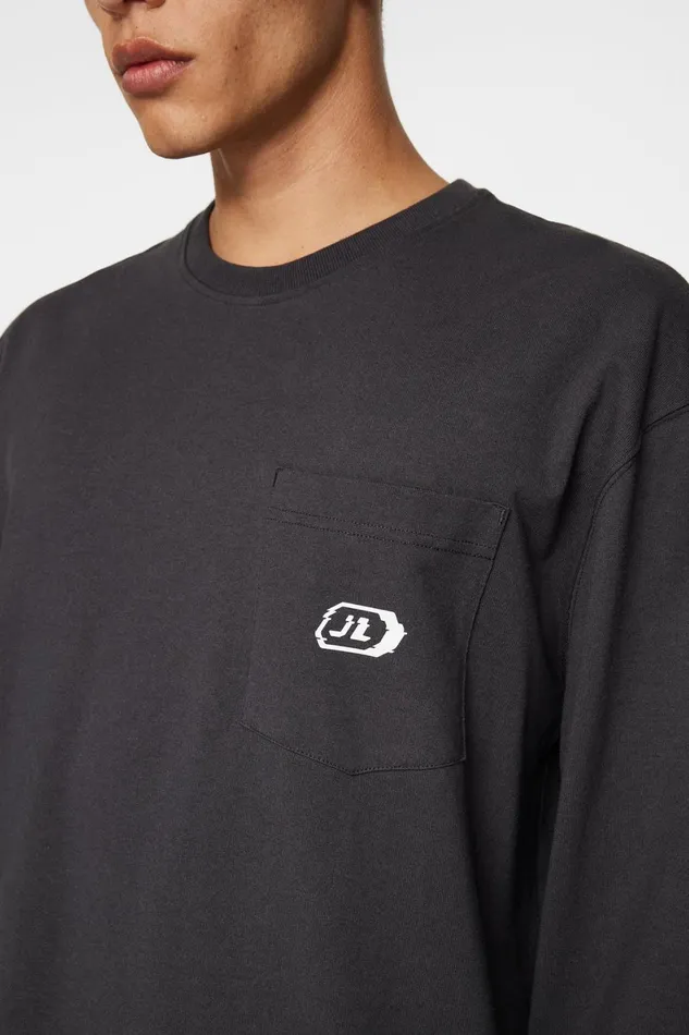 JLindeberg TShirts Men Walsh Ls Pocket Tee