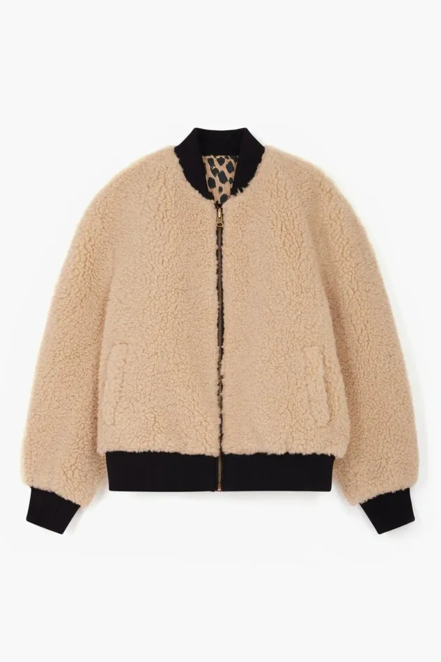 Jackets and Coats Women Leon and Harper Blouson Avarana Mix Off White