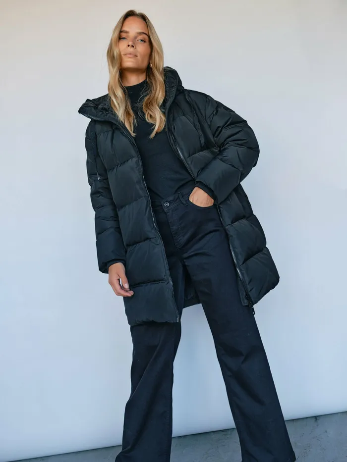 Jackets and Coats Women MMNova Avon Down Jacket Black MOS MOSH