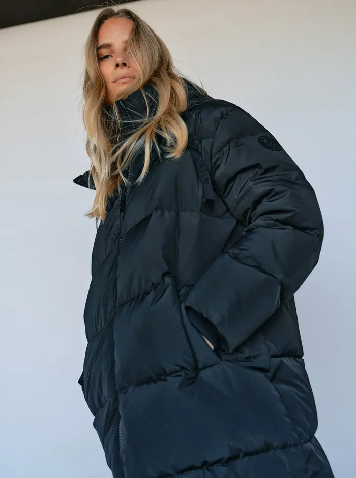 Jackets and Coats Women MMNova Avon Down Jacket Black MOS MOSH