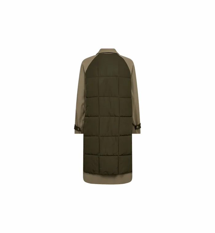 Jackets and Coats Women MMSouza Trench Quilt Coat Mermaid MOS MOSH Jackets and Coats Women MMSouza Trench Quilt Coat Mermaid MOS MOSH