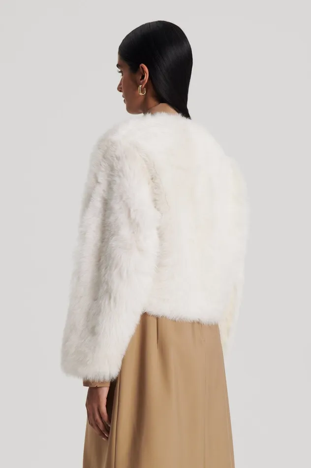 Jackets Scanlan Theodore Women TOSCANA COCOON JACKET CREME