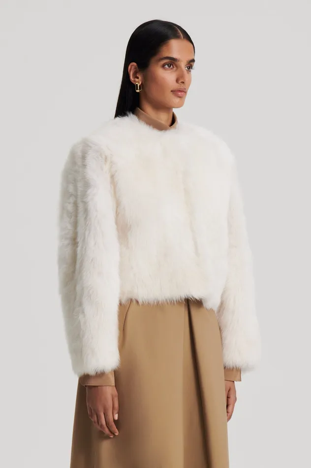 Jackets Scanlan Theodore Women TOSCANA COCOON JACKET CREME