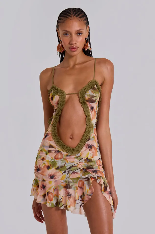 Jaded London Dresses Women Sunrise Bloom Mini Fatale Dress