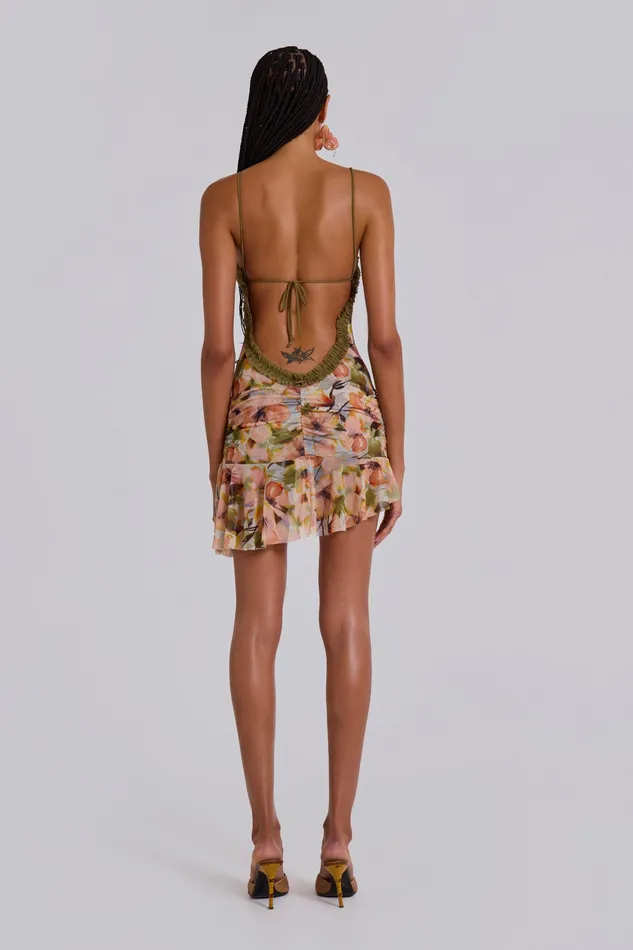 Jaded London Dresses Women Sunrise Bloom Mini Fatale Dress