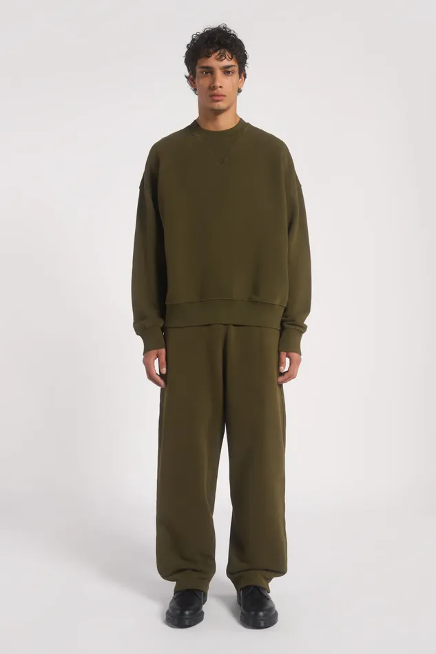 Jaded London Shop NTRLS Moss Crew Neck Sweatshirt Men Loungewear
