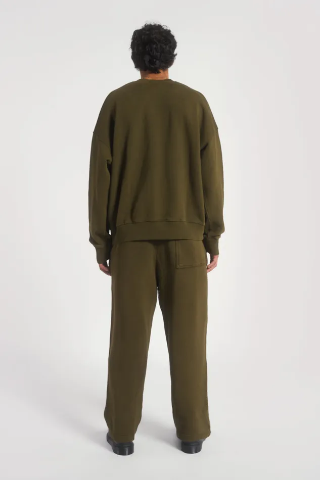 Jaded London Shop NTRLS Moss Crew Neck Sweatshirt Men Loungewear