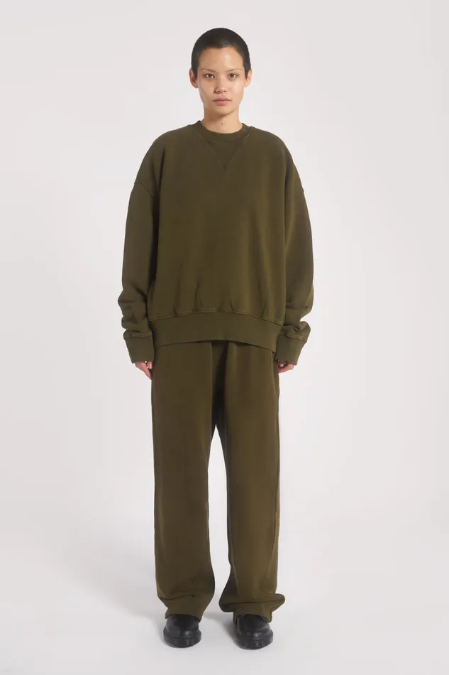 Jaded London Shop NTRLS Moss Crew Neck Sweatshirt Men Loungewear