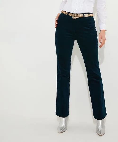 Jeans and Trousers Majestic Moleskin Trousers Teal Joebrowns Apparel Jeans and Trousers Majestic Moleskin Trousers Teal Joebrowns Apparel